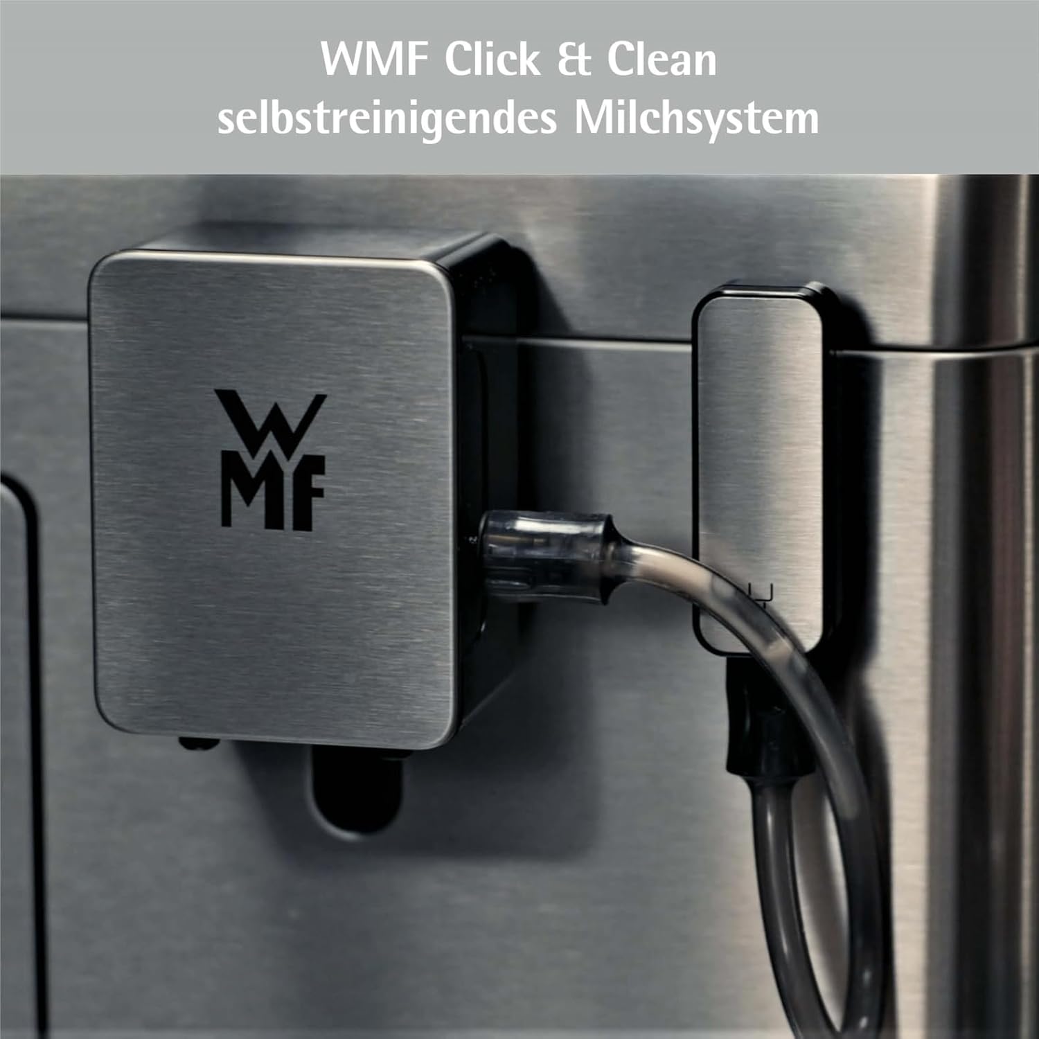 WMF Perfection 640 Kaffeevollautomat mit Milchsystem, 16 Getränkespezialitäten, Double Thermoblock, Edelstahl-Mahlwerk, Nutzerprofil Speicherung (640: WMF Perfection 640 mit Milchsystem)