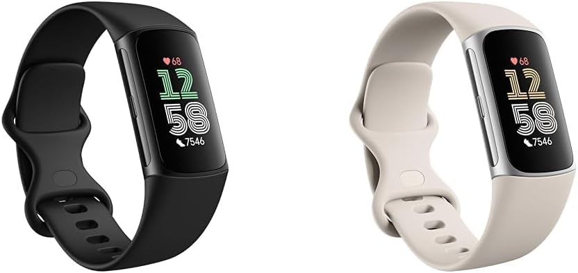 Fitbit by Google Charge 6 Aktivitätstracker enthält EIN 6 monatige Premium Mitgliedschaft & by Google Charge 6 Aktivitätstracker enthält EIN 6 monatige Premium Mitgliedschaft