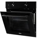 PIEKARNIK DO ZABUDOWY GŁĘBOKOŚĆ 50cm ELEKTRYCZNY 54L CZARNY 60cm