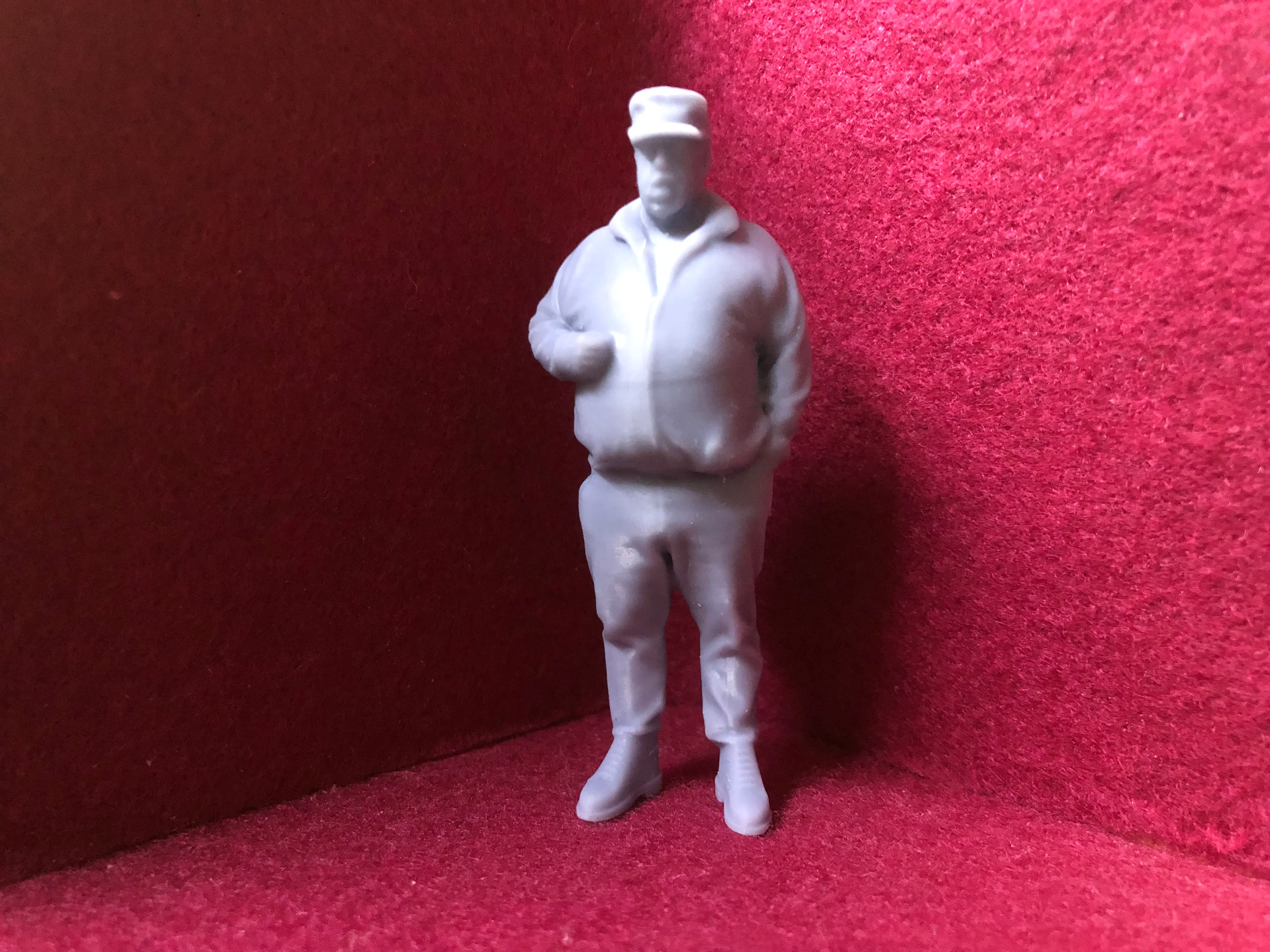 G-Scale driver figure - 3D scan of a real person - D033 (also GN15)