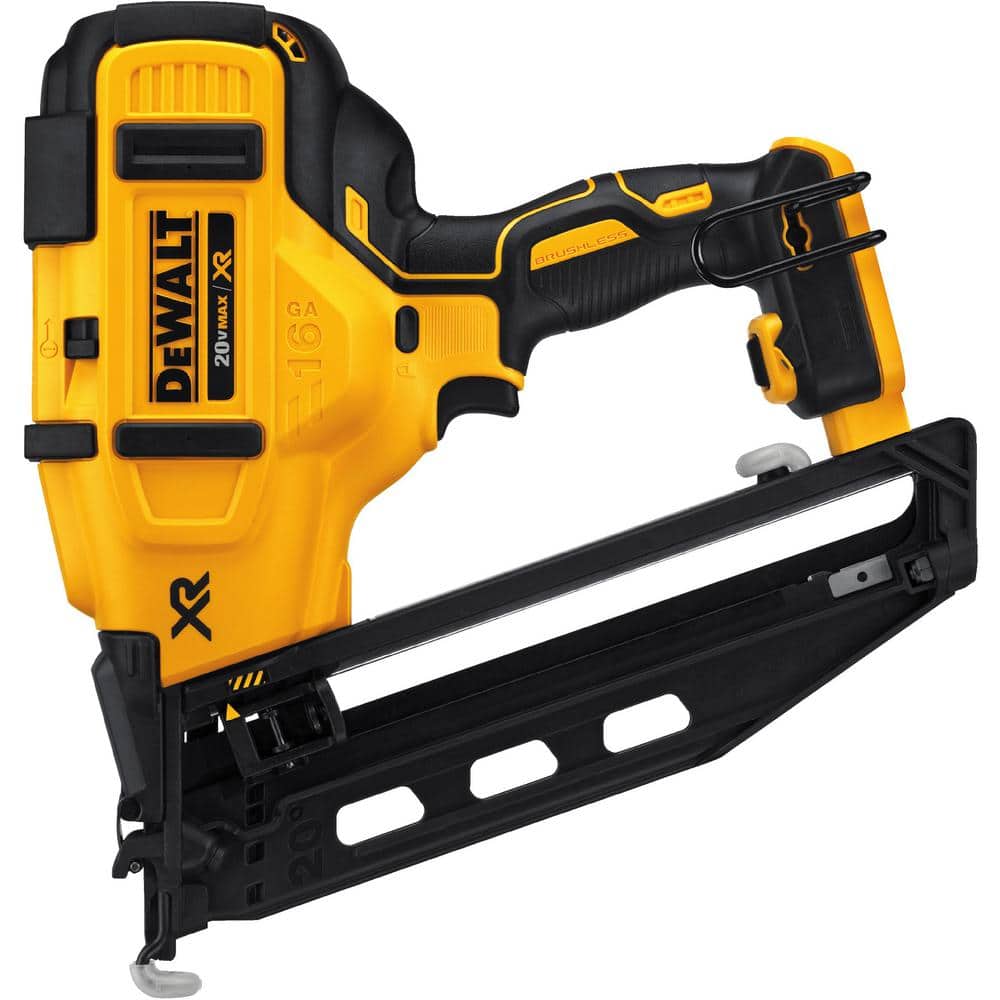 20V MAX XR Lithium-Ion Cordless 16-Gauge Angled Finish Nailer (Tool Only) DCN660B