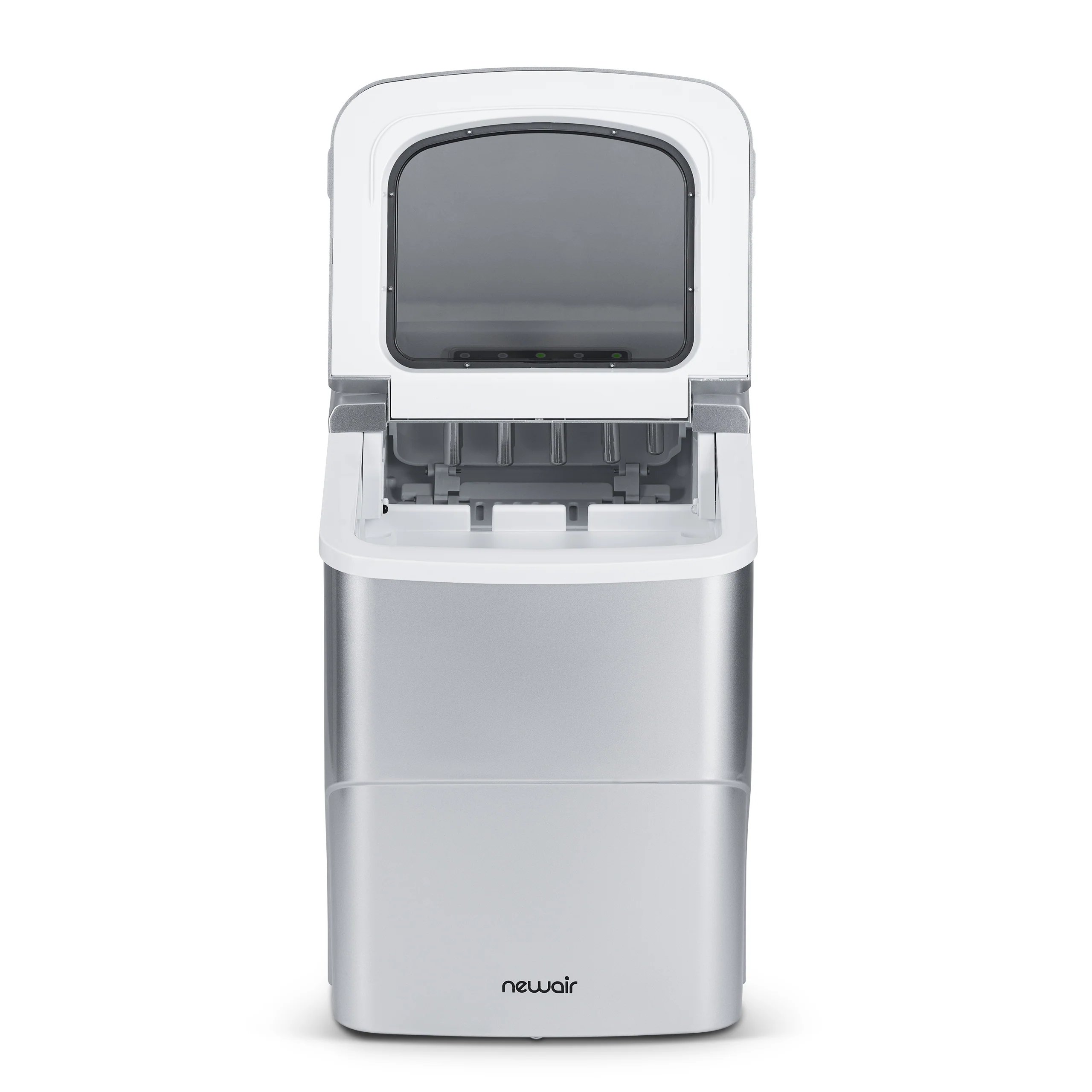 2025 Newair? IJsblokjesmachine voor het aanrecht. Bullet Ice, 26 lbs/dag �C Mat Zwart