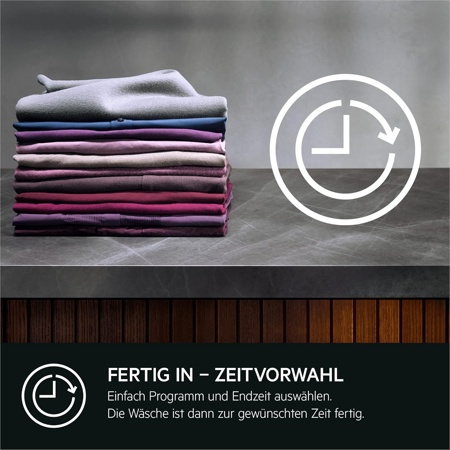 AEG Waschmaschine, Serie 7000 ProSteam: Auffrischfunktion mit Dampf statt Waschen, 9 kg, Leise, Mengenautomatik, A-20%, Nachlegefunktion, Wasserstopp, 1400 U/min, LR7GA70490
