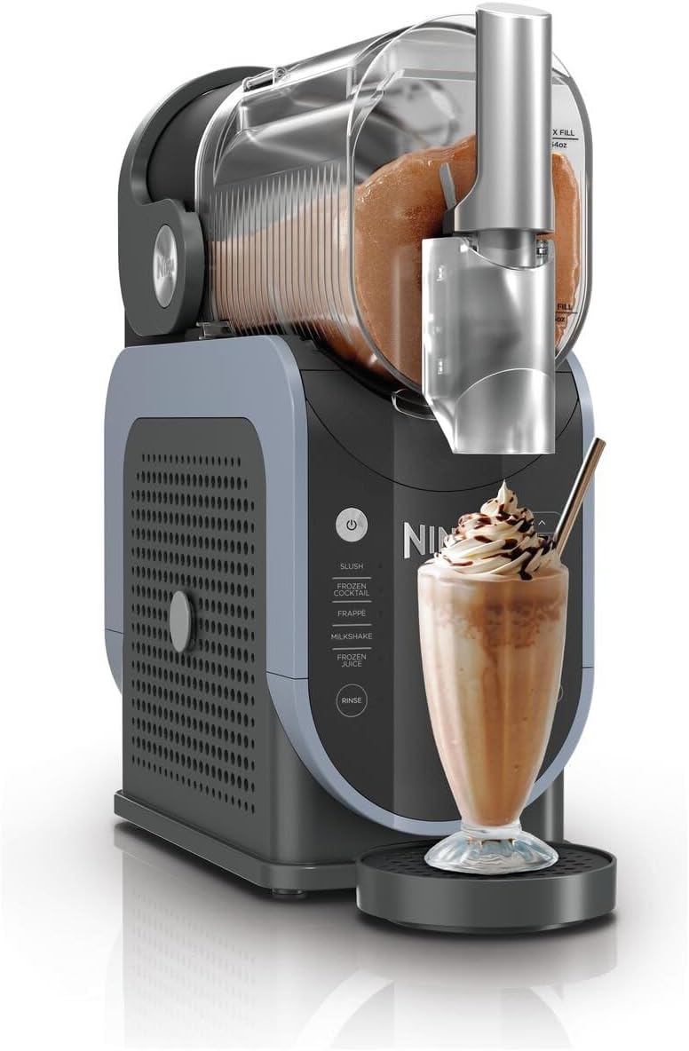 Ninja SLUSHi Gefrorene Getränkebereiter, für Slush, gefrorene Cocktails, Frappé, Milchshakes und gefrorenen Saft, kein Eis oder Zubereitung erforderlich, WhisperChill-Technologie, 1,9 l