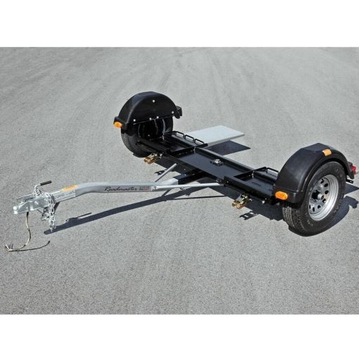 Roadmaster adjustable towing device with electric brakes