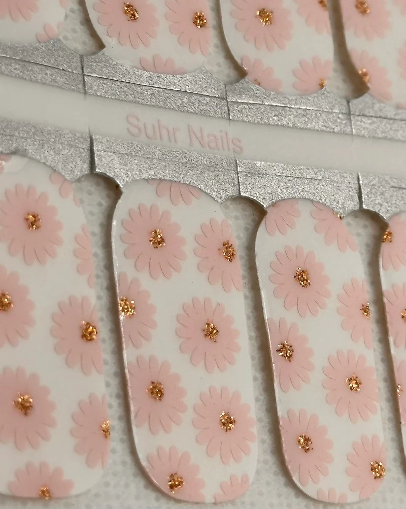 Light Rose Daisies (Transparent)