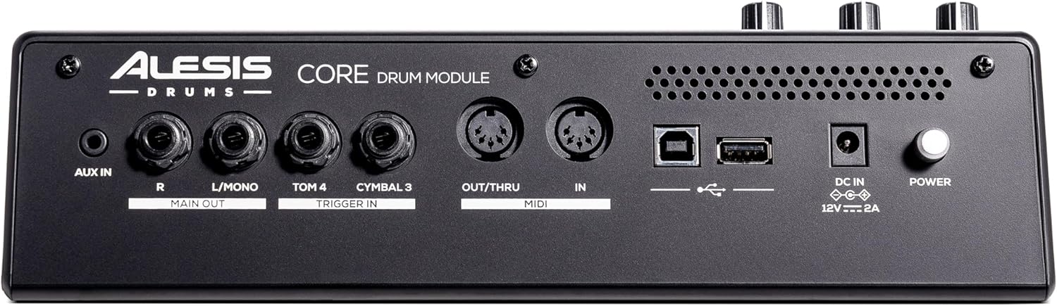 Alison Strata Prime Electronic Drum Set with Touch Screen Dual Area Grid Head