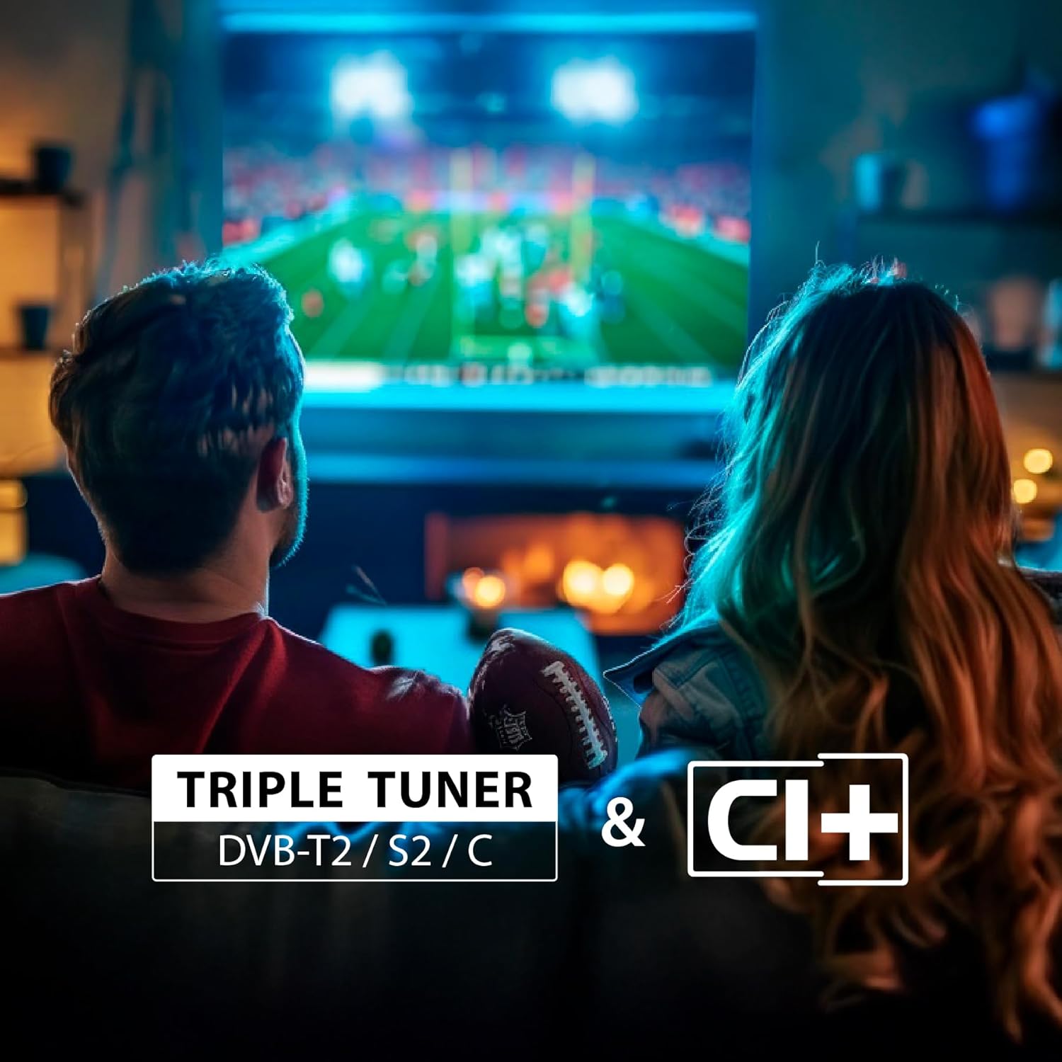 DYON ULTIMAX 43F-TI – 43 Zoll (108 cm) Full-HD Smart TV mit Tizen OS, Triple Tuner (DVB-C/-S2/-T2), Smart & Gaming Hub, Prime Video, Netflix, Disney+ [2025]