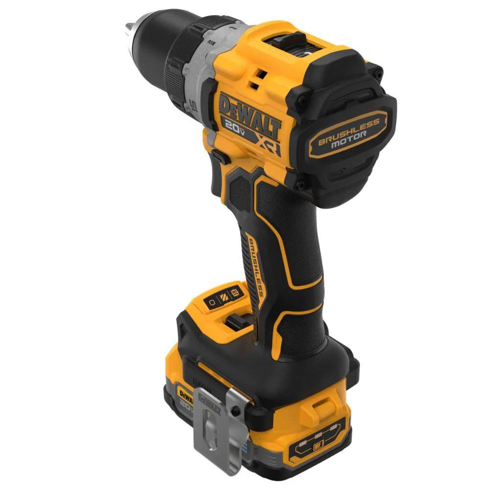 2025 DeWalt DCD800D1E1 20V MAX XR Draadloze Compacte Boor/Schroevendraaier met Borstelloze Motor en POWERSTACK Batterijen