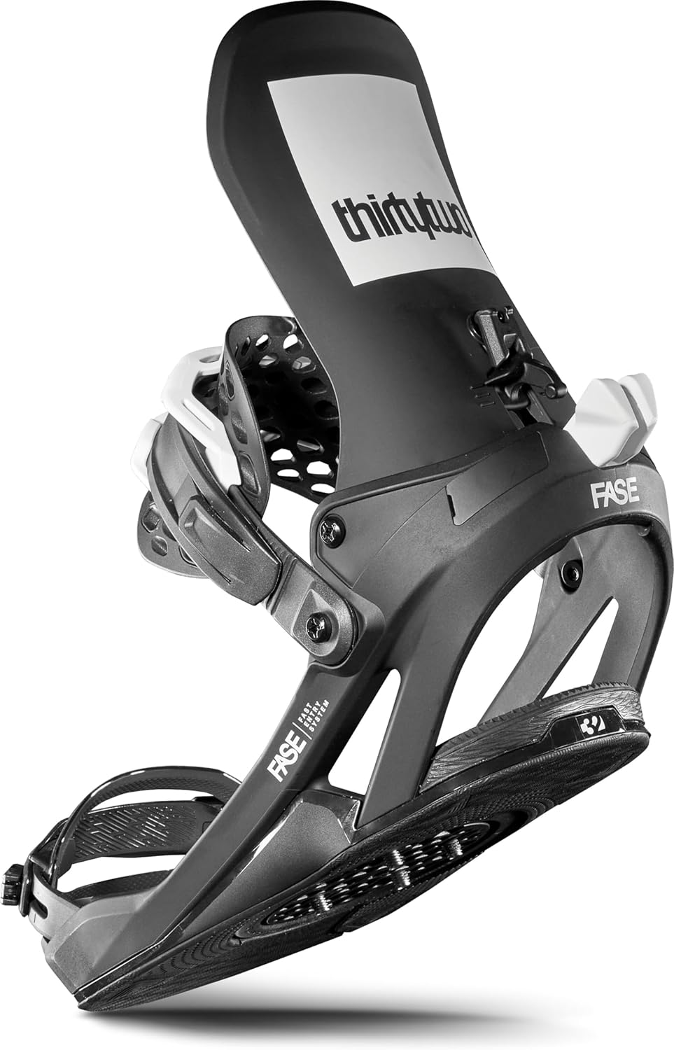 ThirtyTwo - T32M FASE Snowboard Bindungen Unisex, Schnelles Einstiegssystem All-Mountain Freestyle
