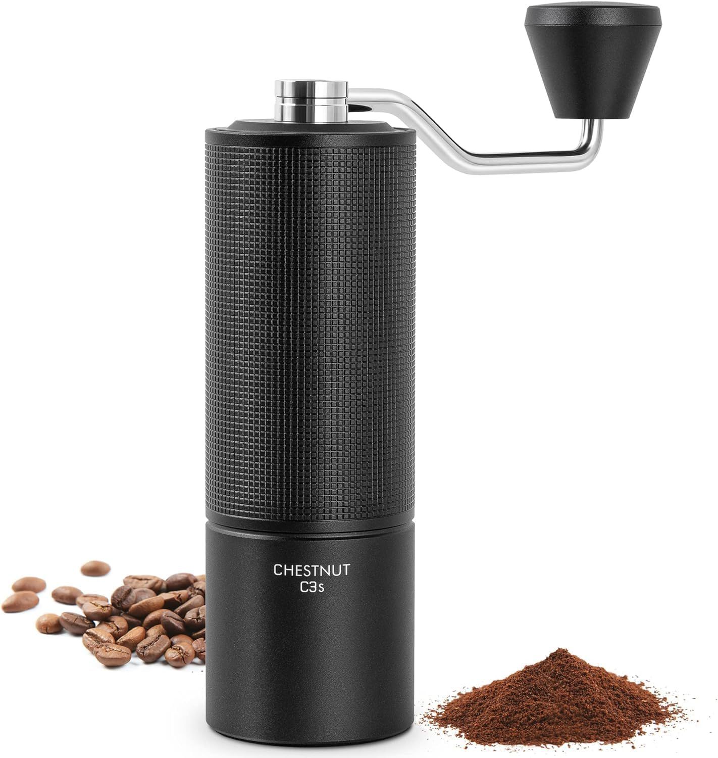 TIMEMORE Chestnut C3S Adjustable Manual Coffee Grinder with Stainless Steel Burrs