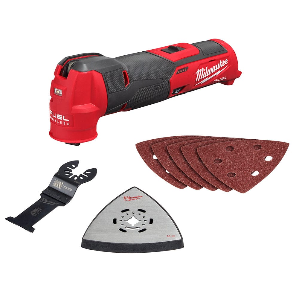 2025 Herramienta Oscilante Multifunción Milwaukee M12 FUEL™ – Potencia, Precisión y Confort en un Solo Equipo