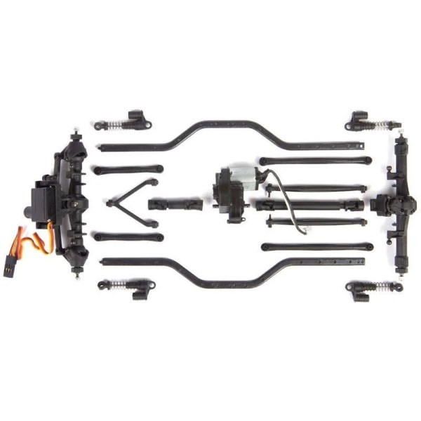 Axial Scx24 Deadbolt 1/24th Scale Elec 4WD – RTR, Green