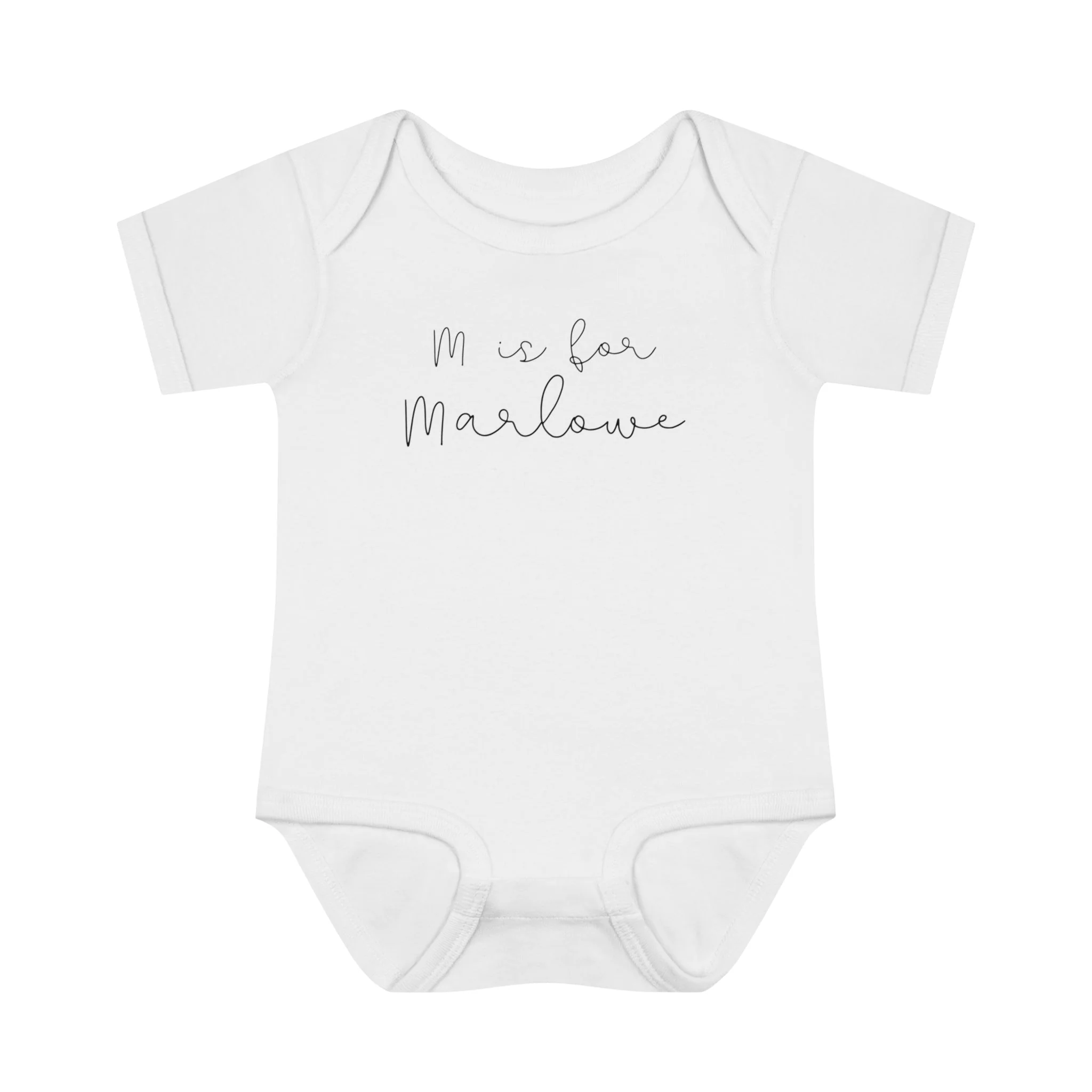 Baby Name Custom Bodysuit - Newborn Baby Gift