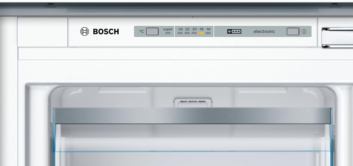 Bosch GIV11ADC0 Serie 6 Einbau-Gefrierschrank, 95 kWh, Jahr, 70 l, LowFrost, FreshSense, 72 x 56