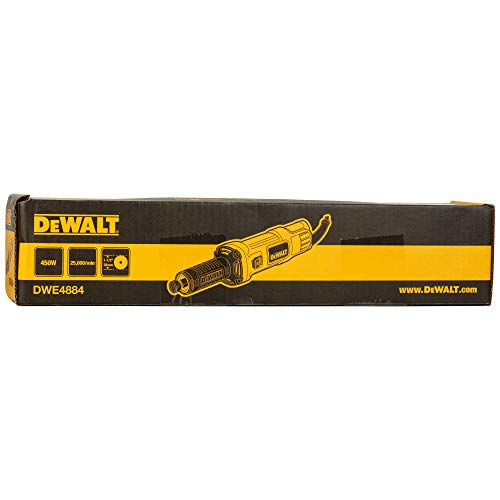 DEWALT smerigliatrice diritta 450W, DWE4884 QS : Amazon.it: Fai da te