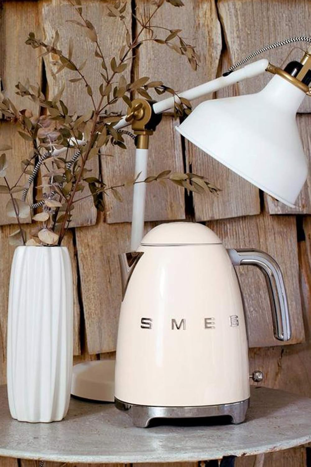 Smeg, 2x2 TSF01CREU -Toaster, 2 Schlitze für 2 Scheiben, 6 Vergoldungsniveaus, Heizfunktion, Abtau- und Bagel- Funktion, Sammelschublade, 950W, Creme