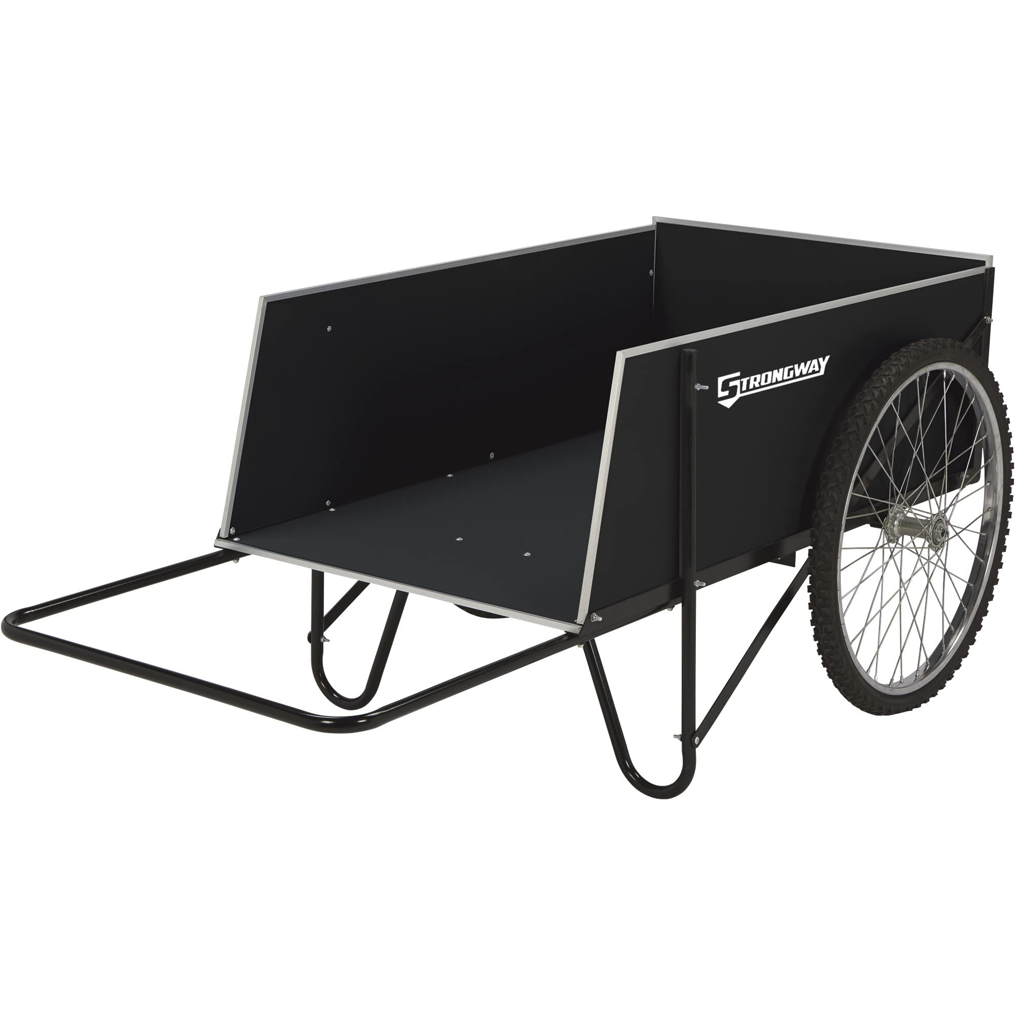 Strongway Yard Cart 31in W Capacity