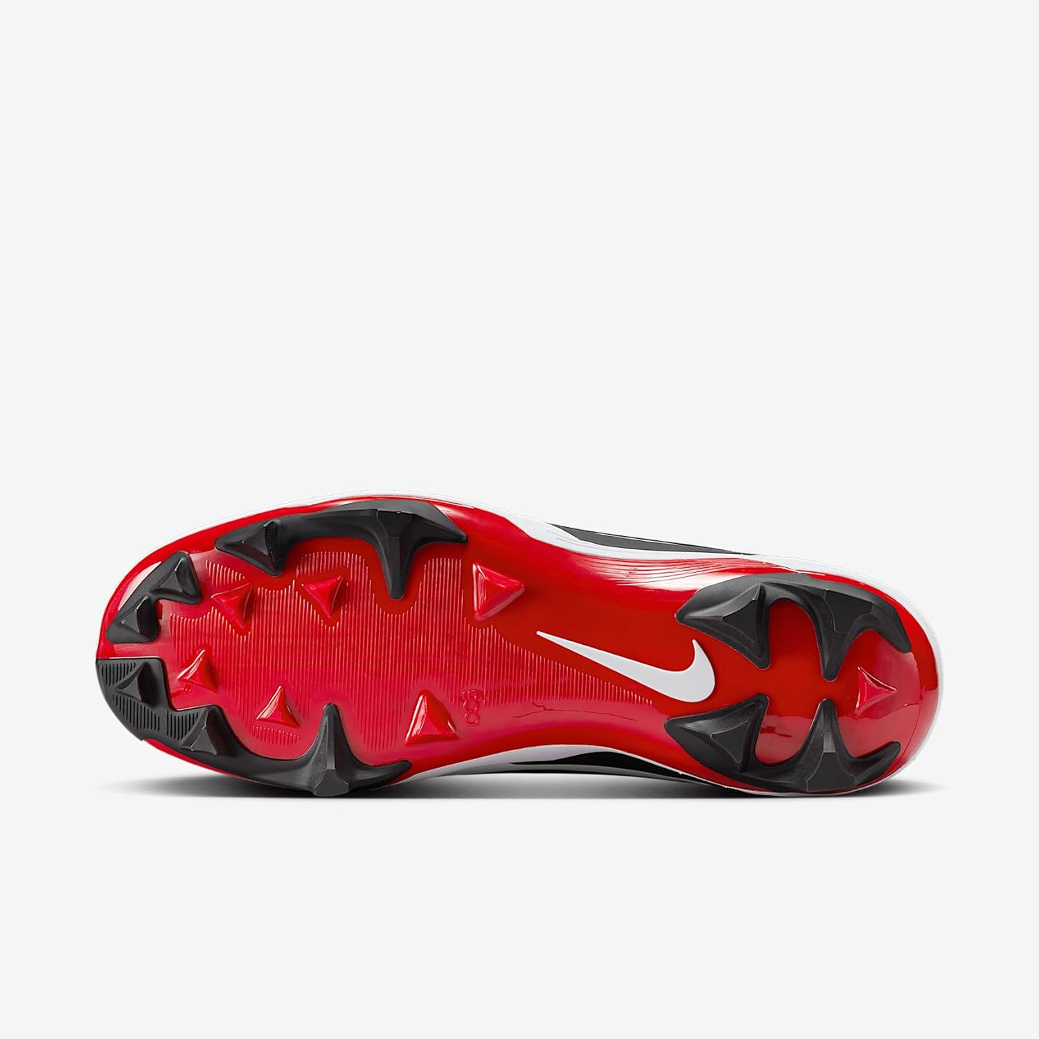 Nike Alpha Menace Strong Herren-Fußballschuhe (II5139-010, Schwarz/Metallic-Silber/Weiß)