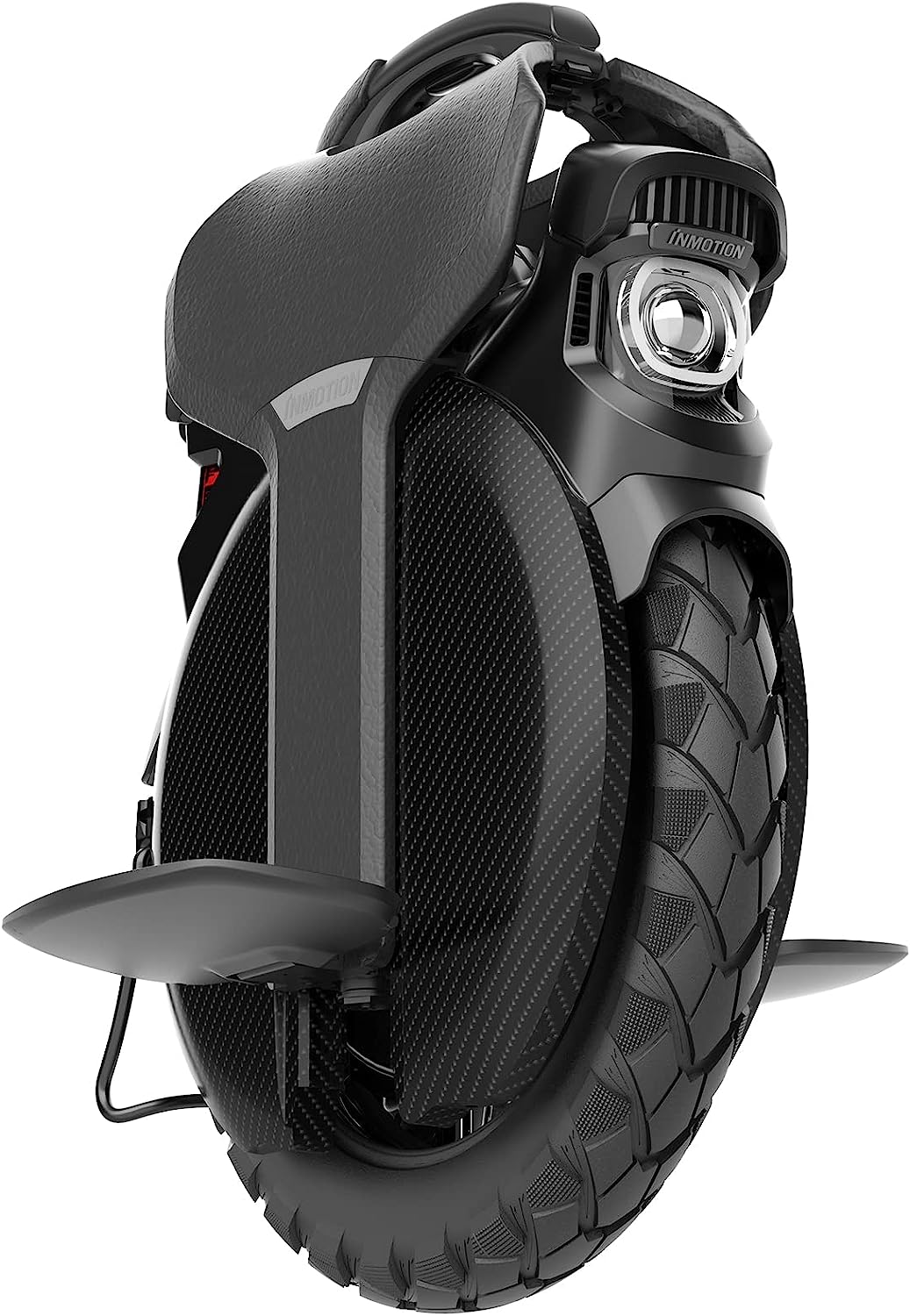 INMOTION V11 Electric Unicycle, 18′�?Self-Balancing with 3.35′�?Air Suspension, 75-Mile Range, 34 MPH Speed