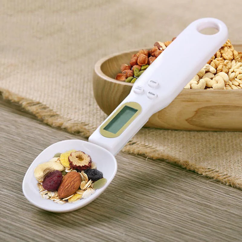 Digital Measuring Spoon Scale with LCD Display �?Precision Kitchen Scale for Coffee, Baking & Meal Prep