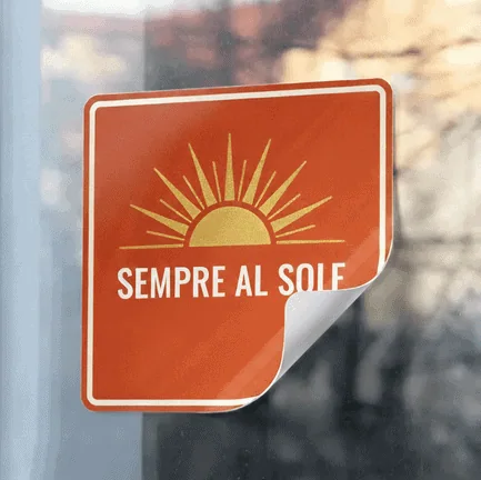 ADESIVI PER VETRINE