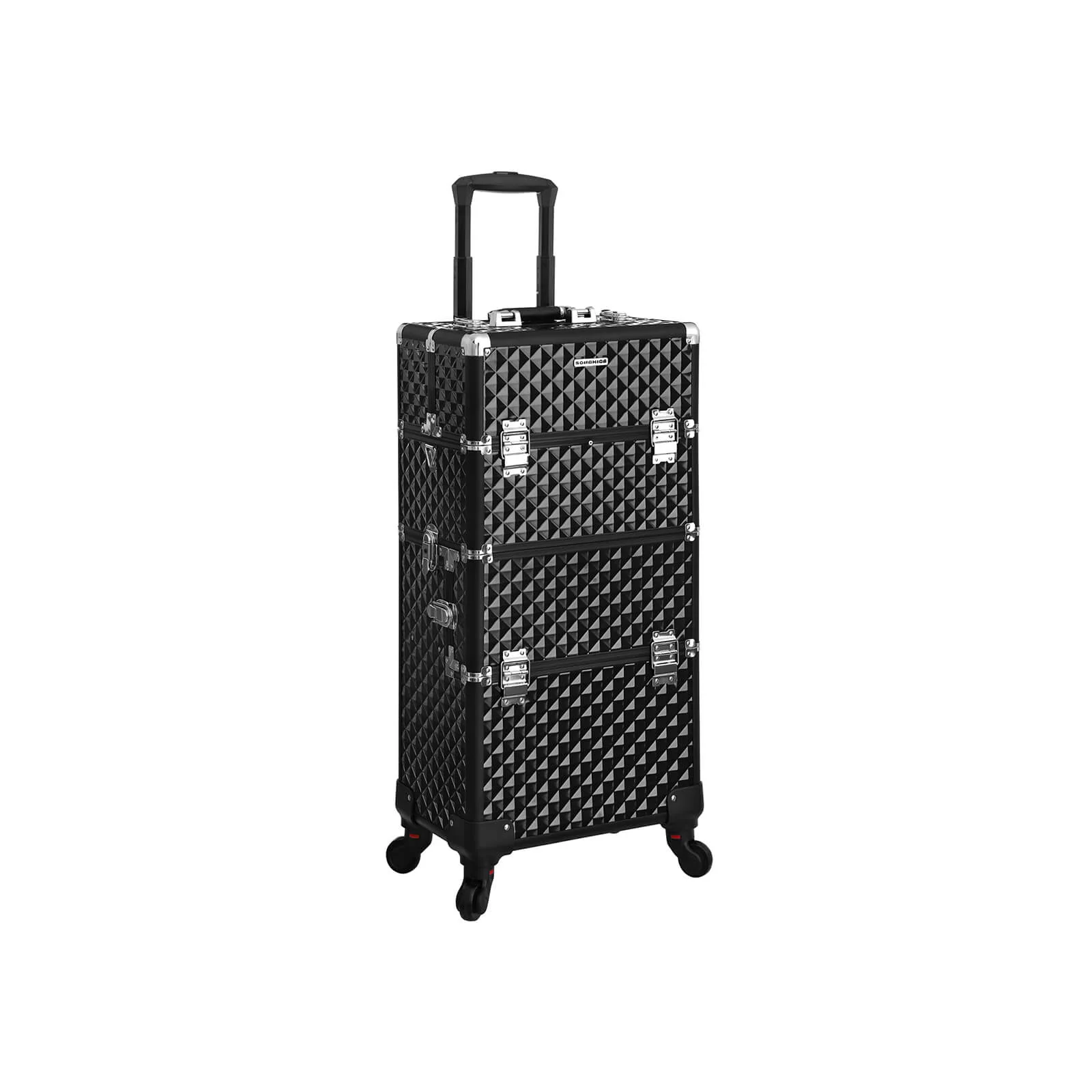 2025 3-in-1 Make-up Trolley Zwart