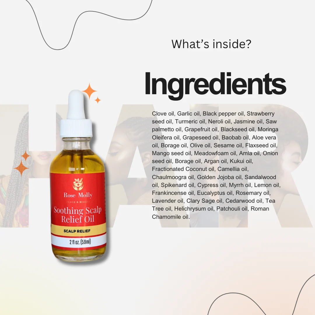 Soothing Scalp Hair Oil