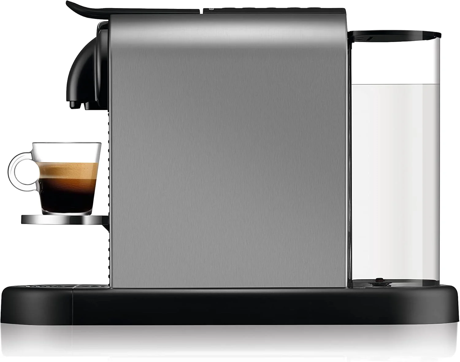 Nespresso De'Longhi EN267.BAE Citiz koffiezetapparaat met melkopschuimer, energiebesparende functie, 1710W, 1 liter, 37.2 x 21.8 x 27.7 cm, zwart