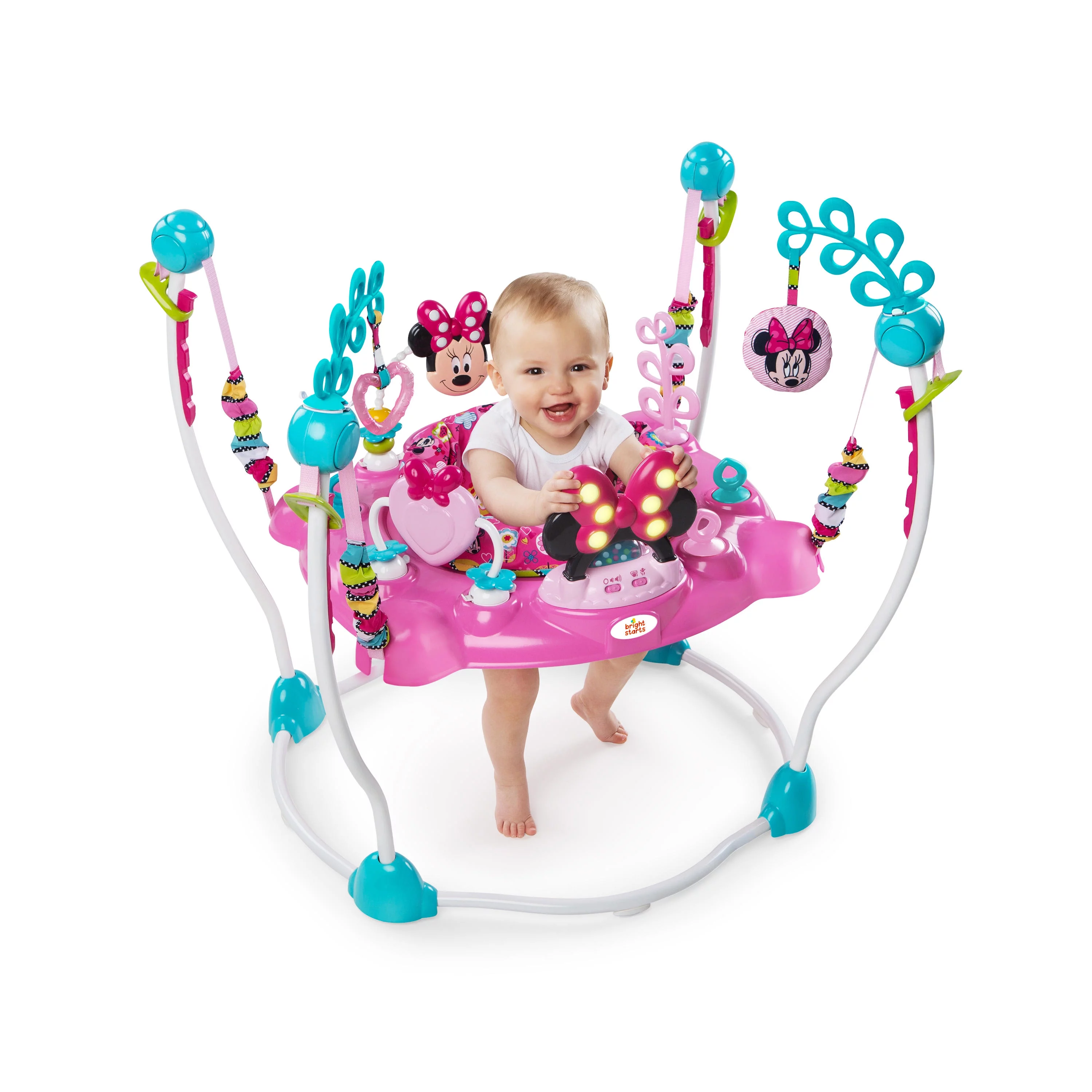 Bright Starts Disney Baby Minnie Mouse PeekABoo Activiteitenwip met Licht en Muziek, vanaf 6 maanden
