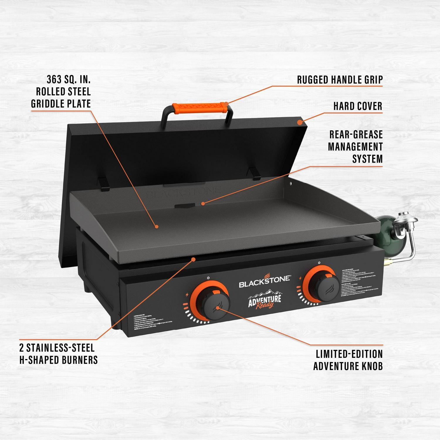 Blackstone Adventure Ready Propaan Grill 22