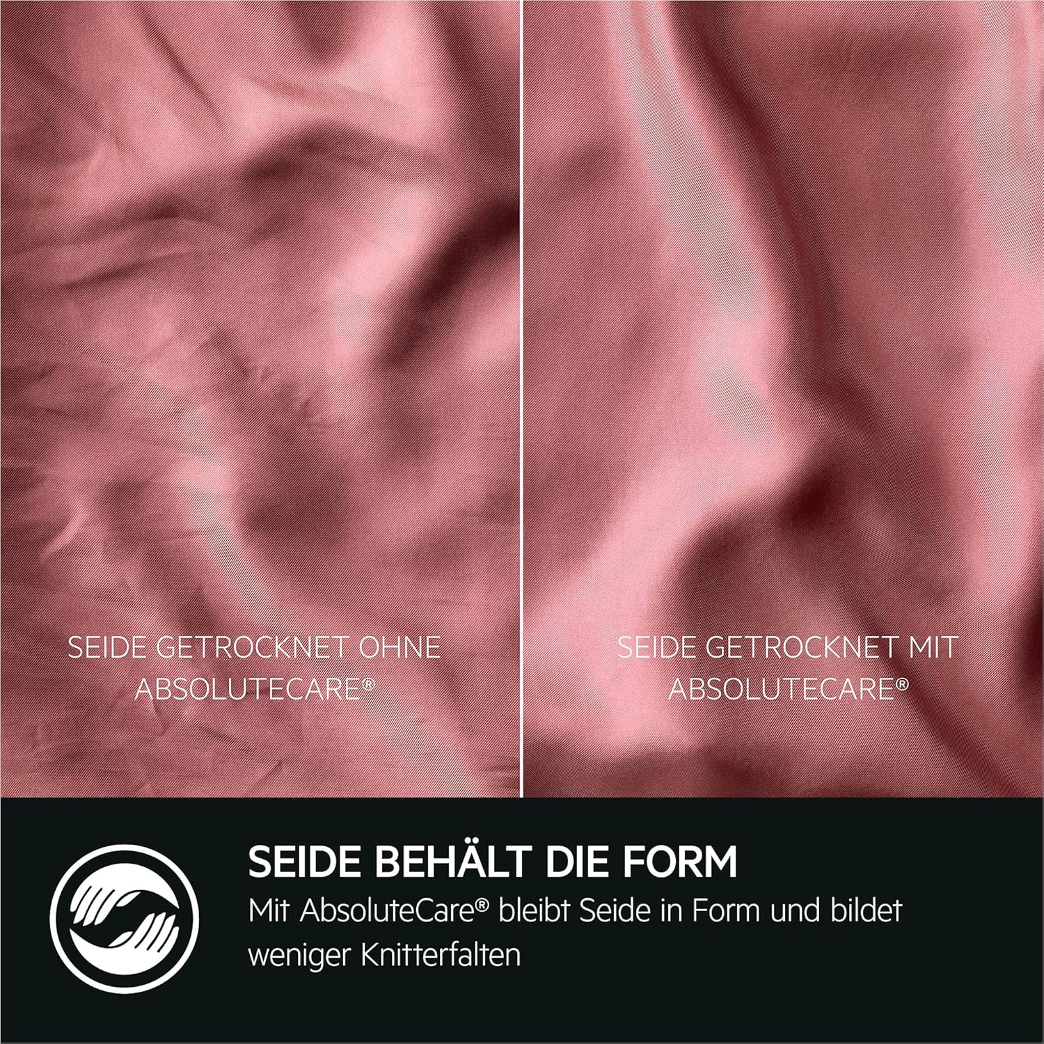 AEG Wärmepumpentrockner 8 kg, Testsieger der Stiftung Warentest, Serie 8000 AbsoluteCare - Wolle- und Seidetrocknung, C, Energiesparend, Trommelbeleuchtung, Knitterschutz, Schontrommel, TR8AMZ68