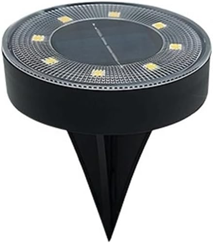 So LED-Bodenleuchten für den Außenbereich, wasserdicht, IP68, Gartenleuchten für Rasen, Terrasse und Hof, Dekoration, elegante Unterbodenbeleuchtung für Haus und Landschaft, 8 Stück