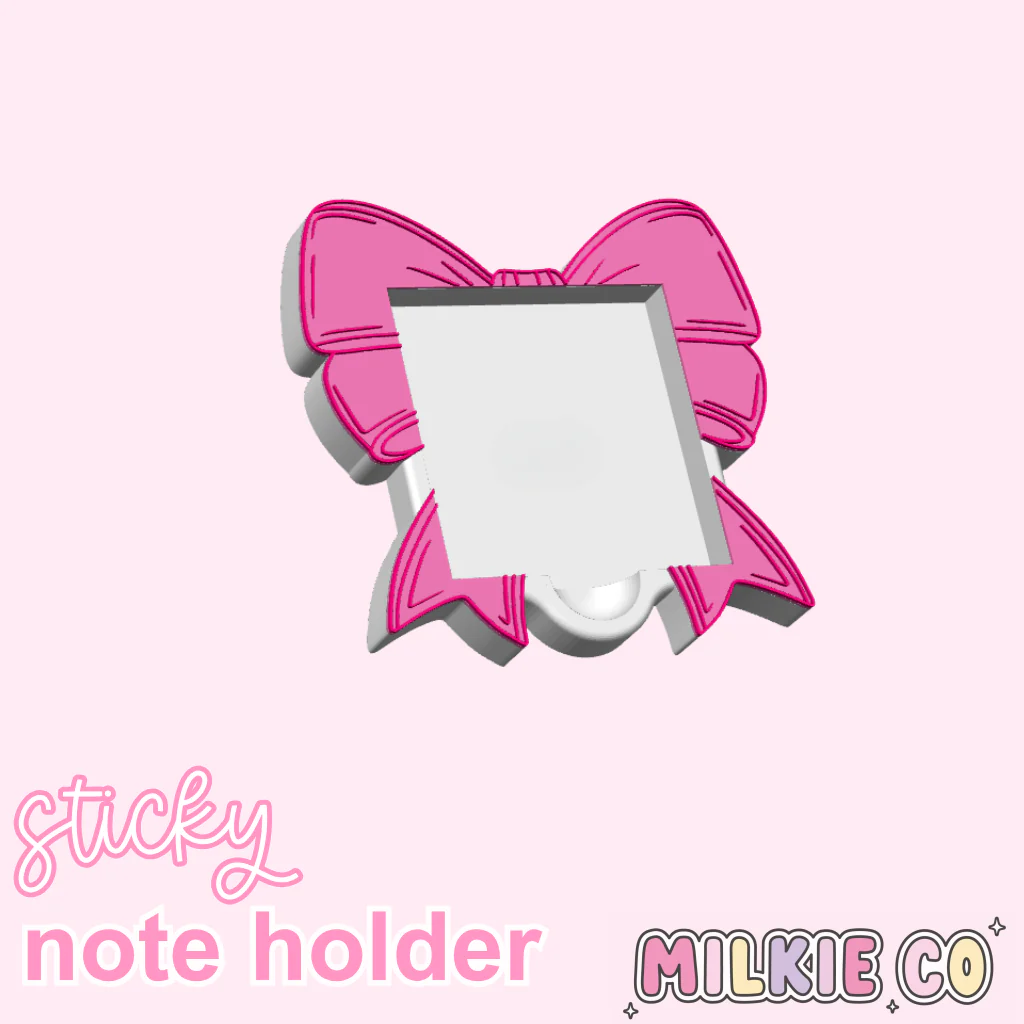 Ribbon Sticky Note Holder