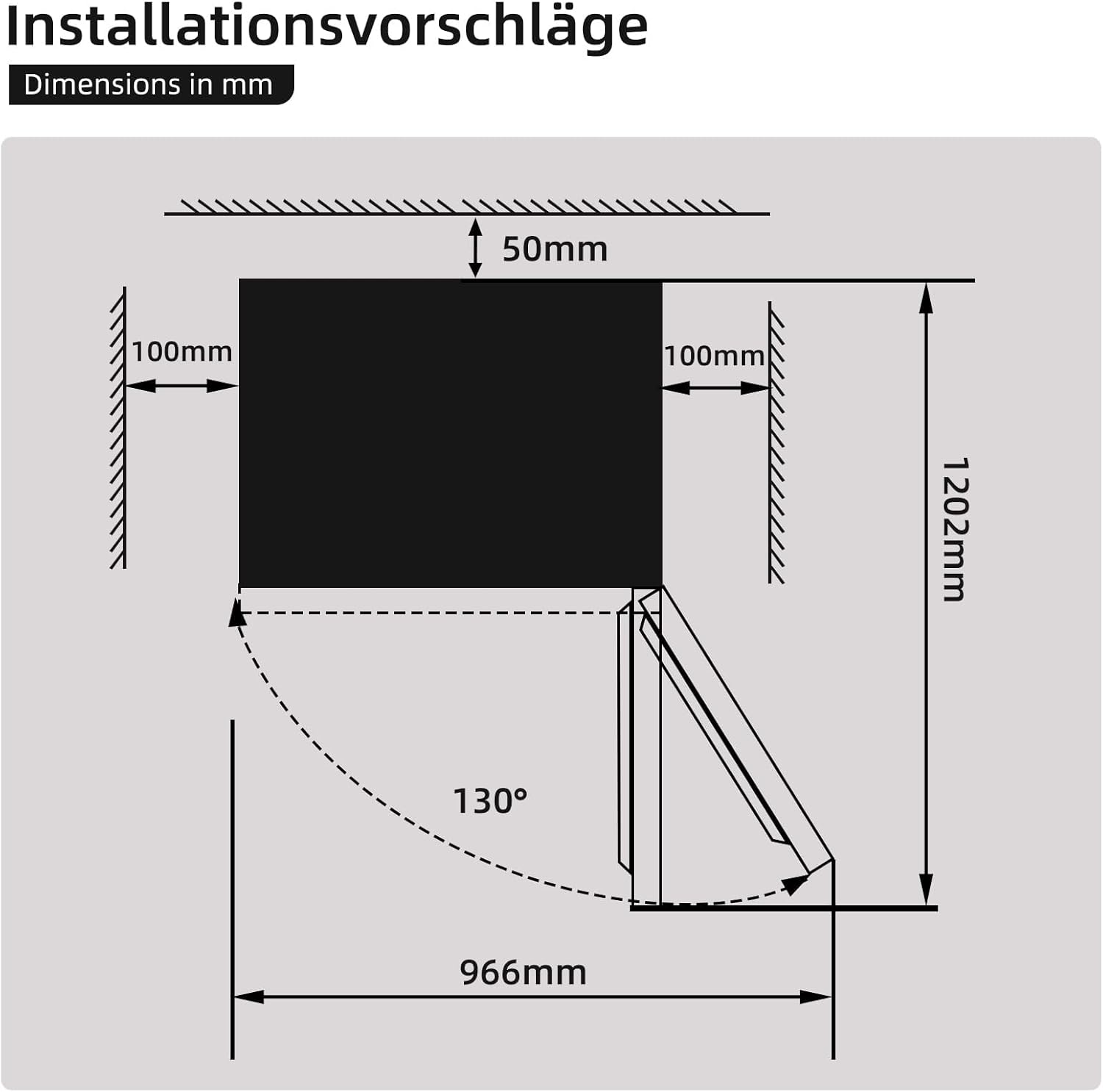 CHIQ CTT107BC Kühlschrank Klein 107 Liter, Höhe 84cm, Tiefe 55cm, Platzbedarf nur 0,3 ㎡, Mikro-Gefrierfach, Vario Box, 7 Temperaturregelstufen, geräuscharm, 87 kWh/Jahr, Schwarz
