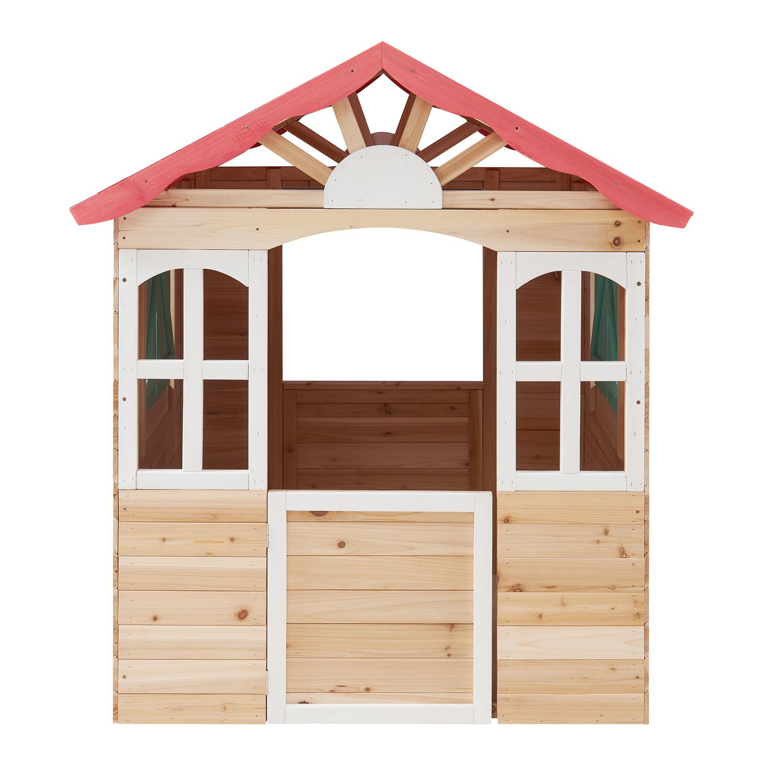 Casita Infantil Lulä Madera De Abeto 130x115x101 Cm [casa.pro]
