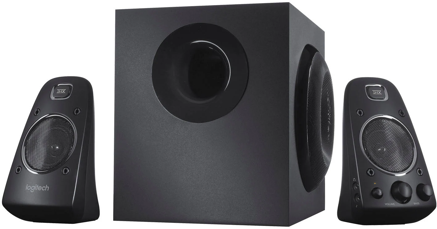 Logitech – Z623 2.1 Speaker System (3 Piece) – Black