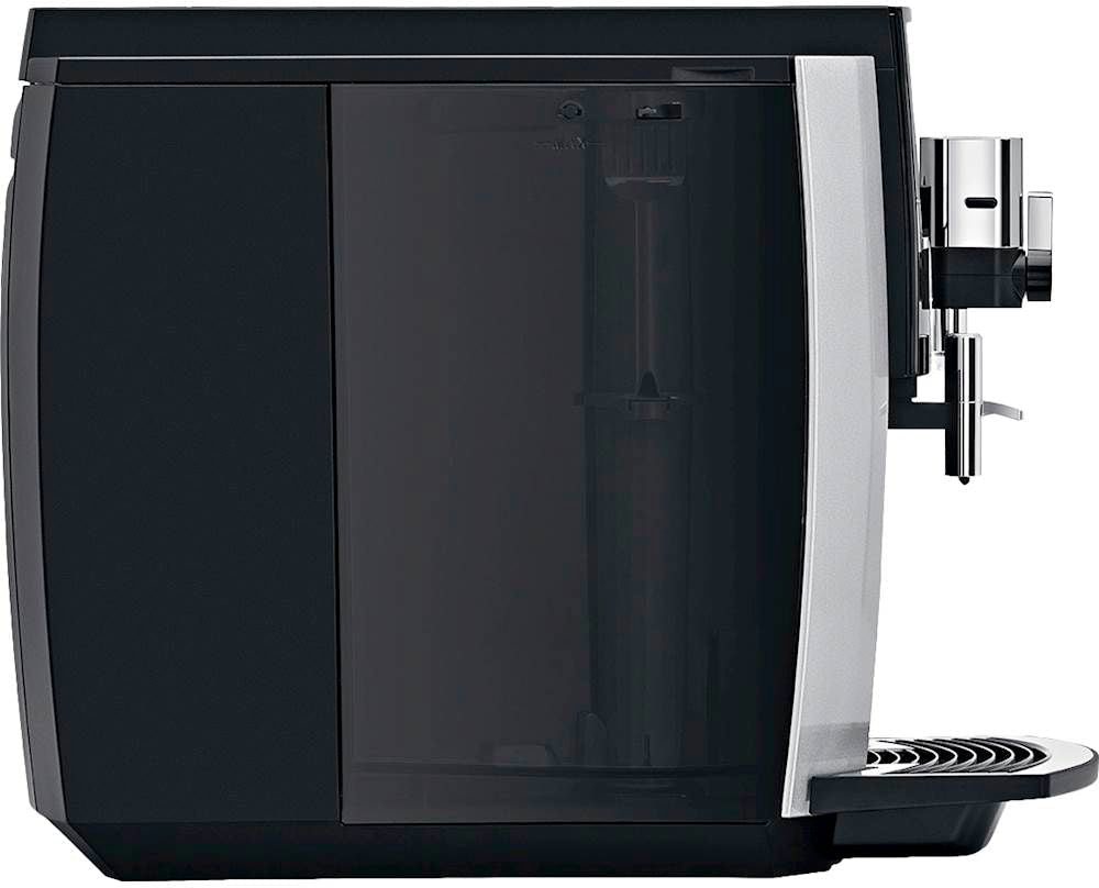 Jura - S8 Espresso Machine with 15 bars of pressure and Milk Frother - Moonlight Silver