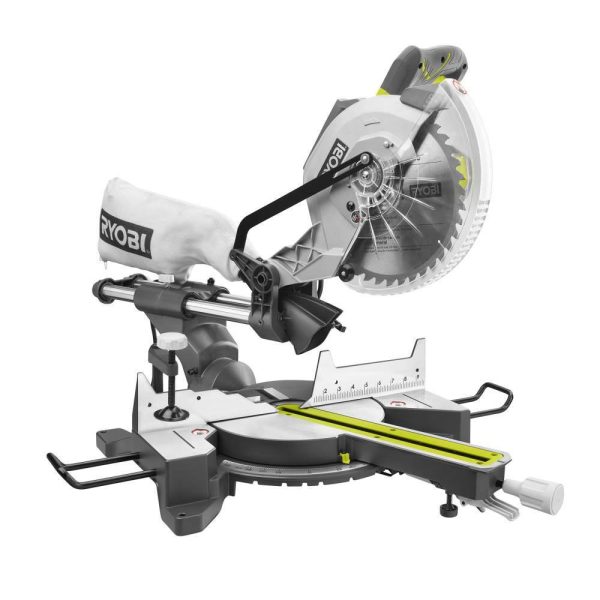 1003853453 15 Amp 10 in. Corded Sliding Compound Miter Saw with LED Cutline Indicator