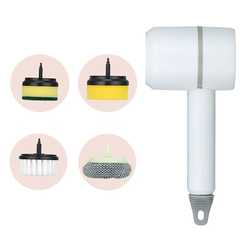 Cordless Electric Cleaning Brush �?USB Rechargeable Spin Scrubber for Kitchen, Bathroom & Tile Cleaning