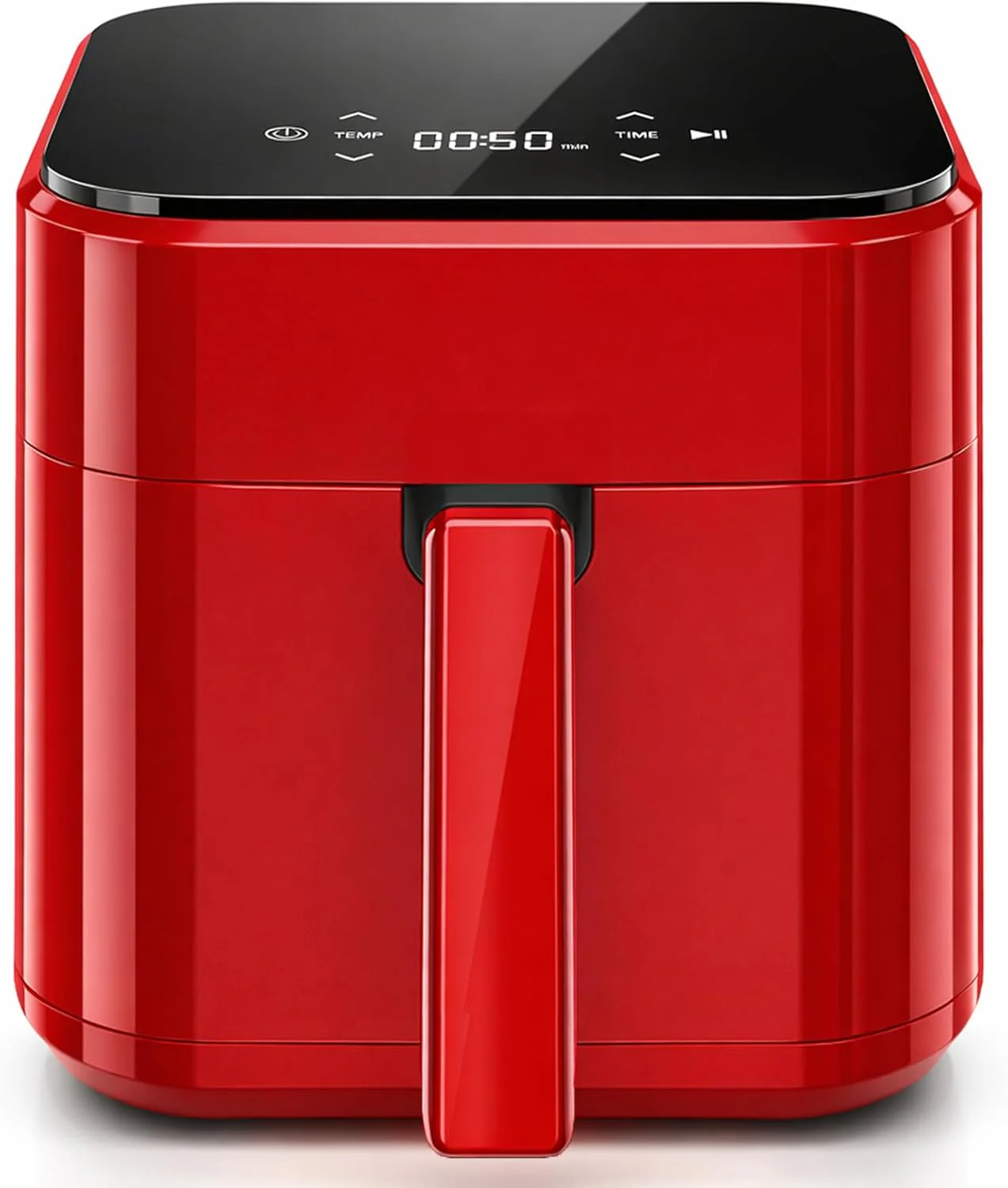 Simple Deluxe 10-in-1 Air Fryer Oven 12.6 Qt, Digital Preset Airfryer with Visible Window