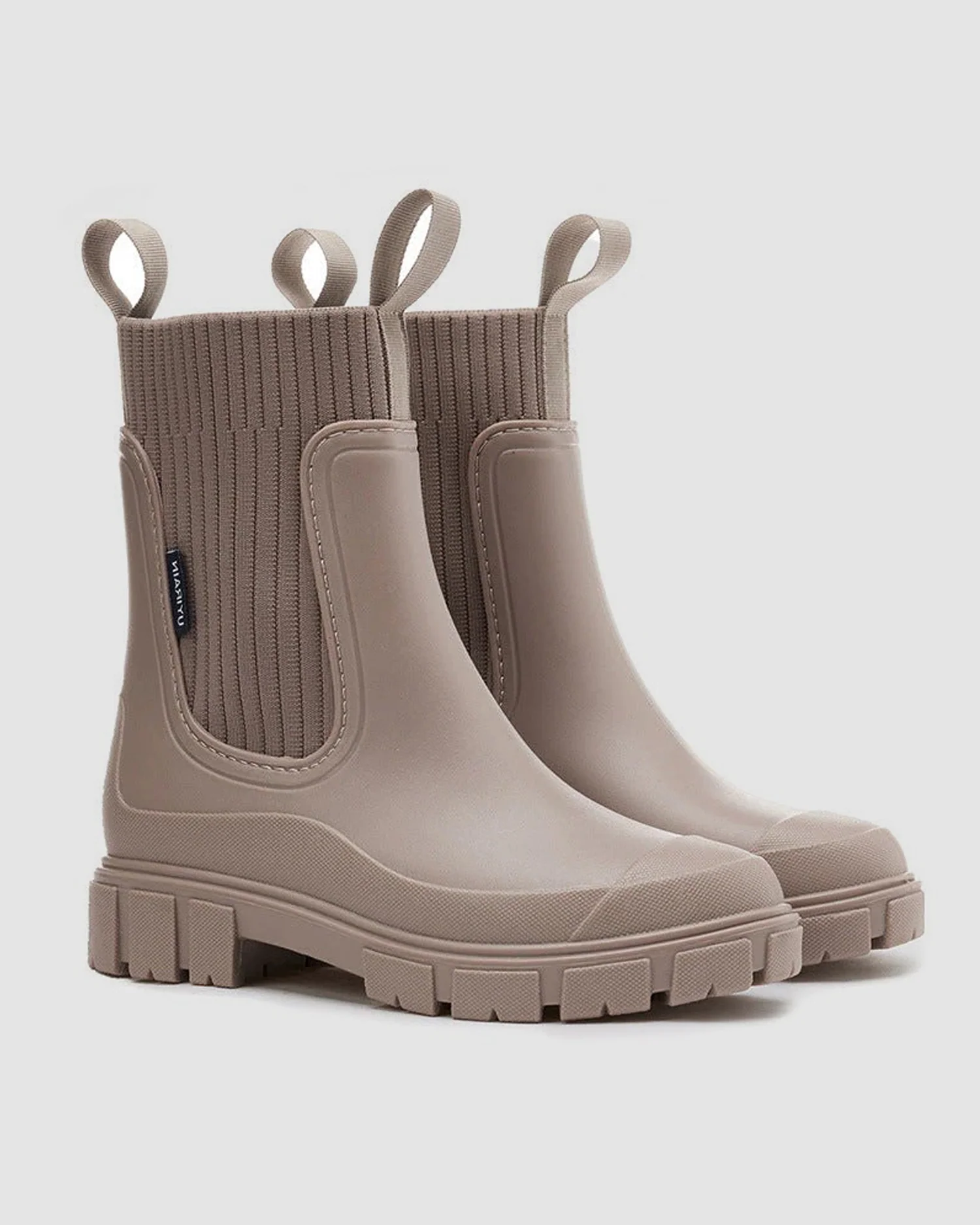 Wasserfeste Gummistiefel f��r Damen mit rutschfester Sohle