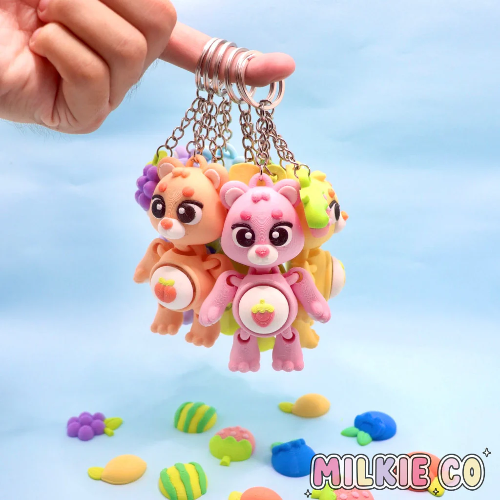 Clicky Bears Keychain