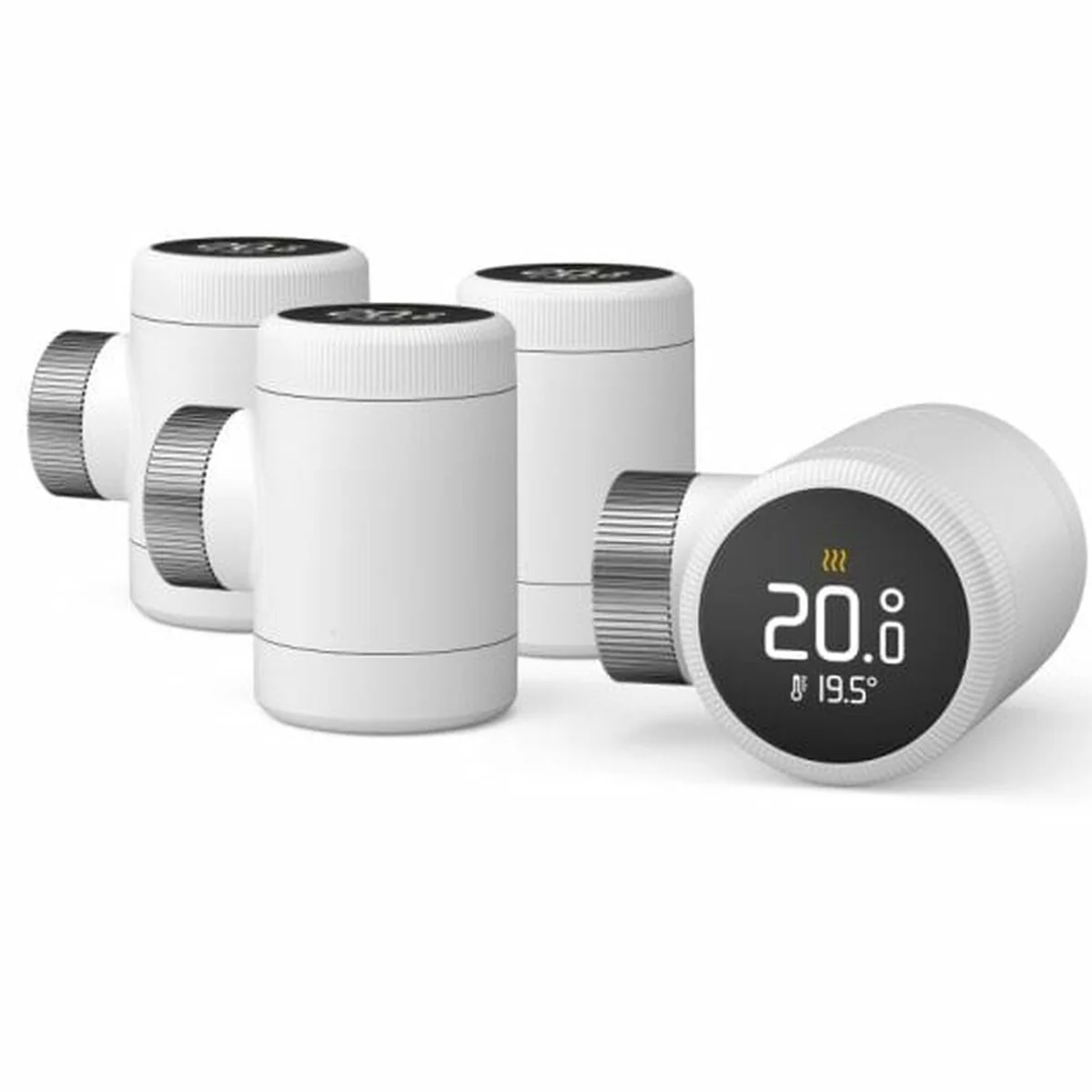 Slimme radiatorthermostaat met app-bediening en smart home-integratie �C eenvoudige installatie, energiebesparend, compatibel met gangbare radiatoren