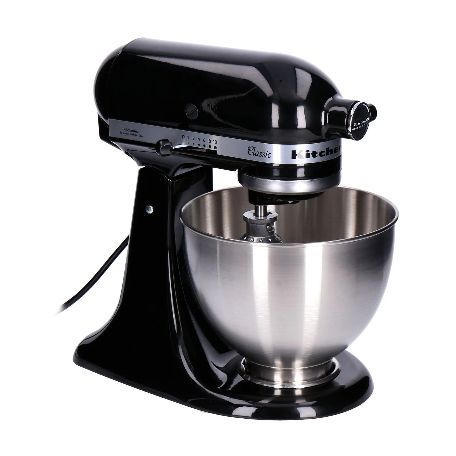 KitchenAid Classic 5K45SSEOB Keukenmachine Zwart