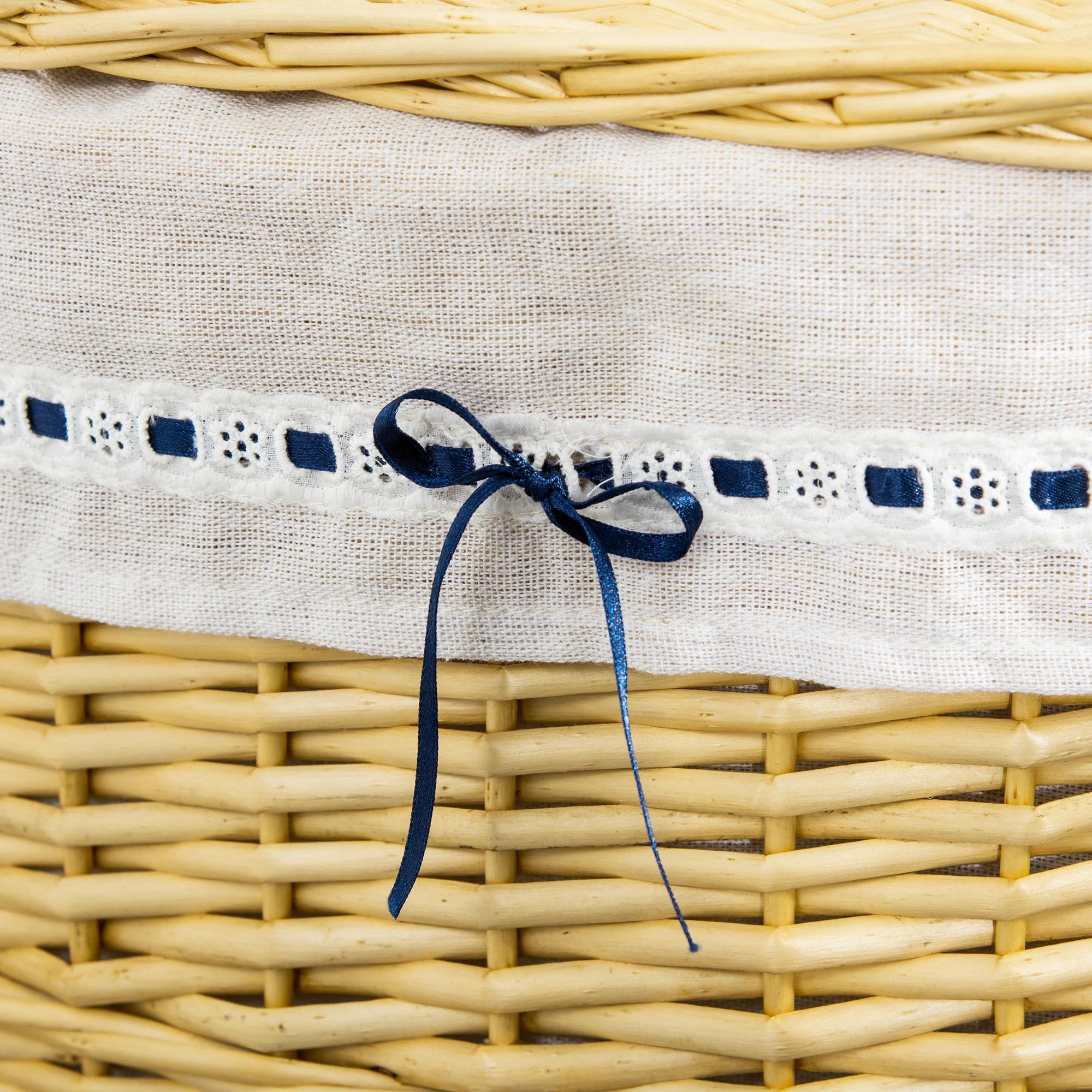 rieten wasmand 51cm x 38cm x 57cm
