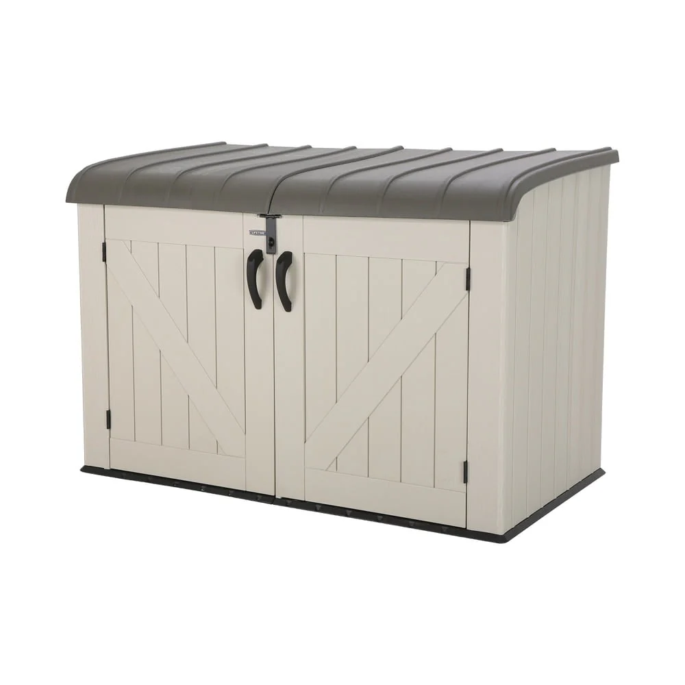 Cobertizo de Almacenamiento Horizontal Lifetime – 75 pies³ (Modelo 60170)