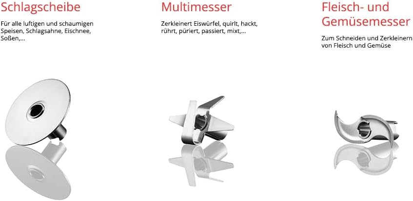 ESGE-Zauberstab® Petticoat Edition 99205, ESGE Zauberstab M 180 Jubiläum – Hochleistungsmixer mit 2 Geschwindigkeitsstufen (11.500/16.000 U/Min), Ergonomischem Griff & Robustem AC-Motor