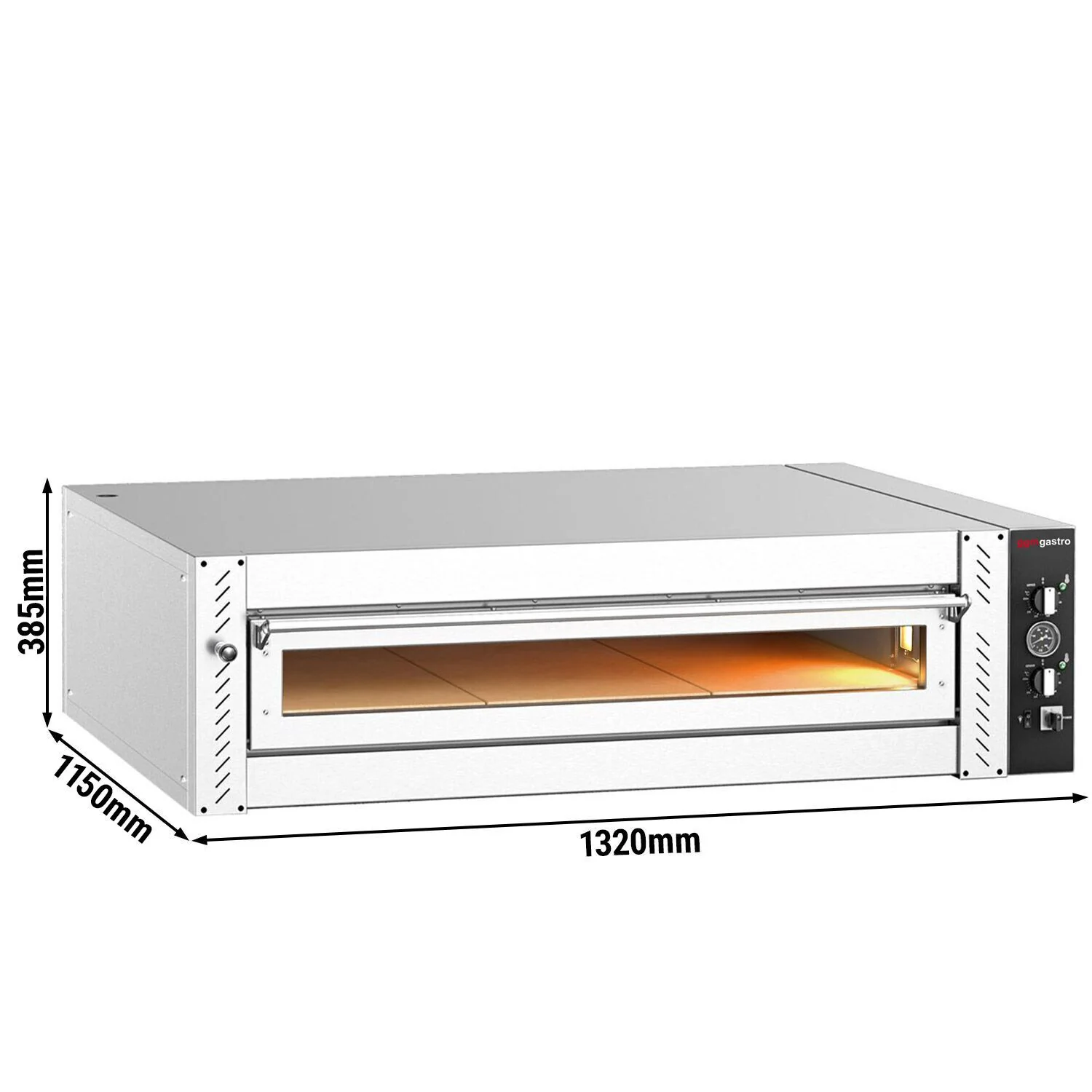 Elektrisk pizzaovn �C 9�� 30 cm (dyp) �C manuell