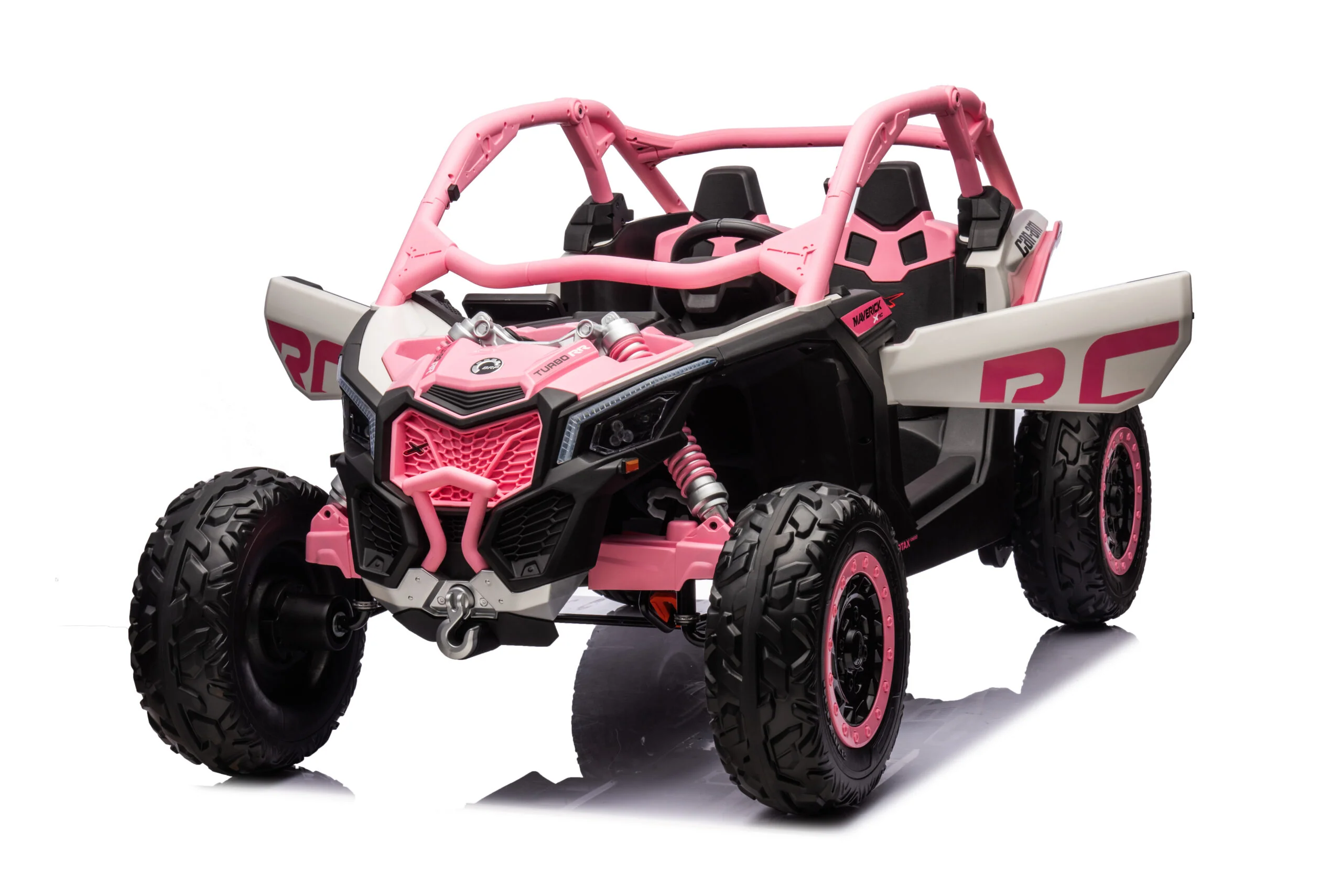 48v Can-Am RS Kids ride on Buggy UTV, Licensed RS Version - Pink